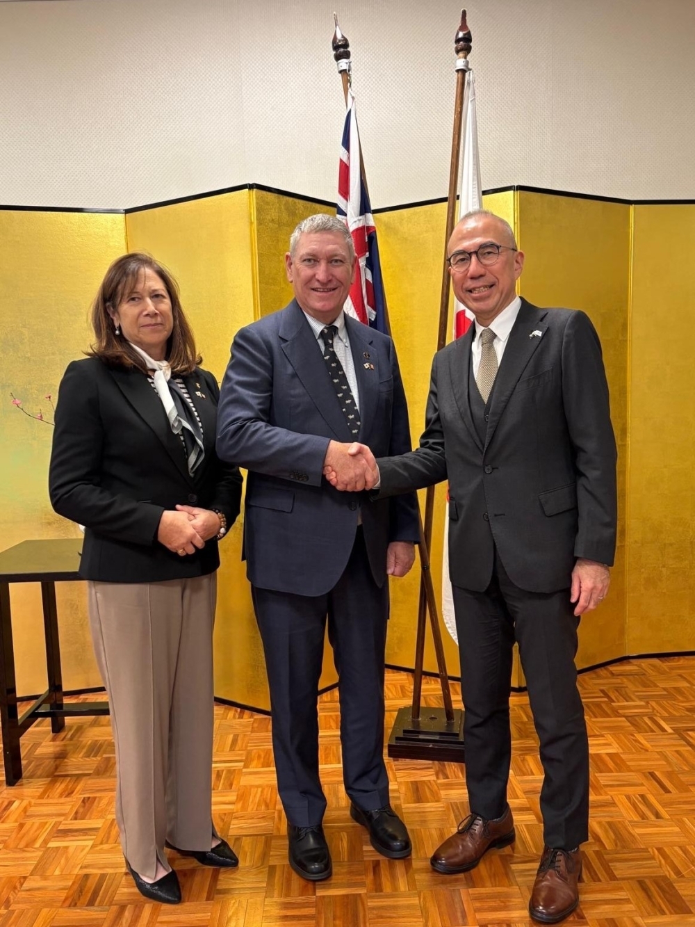 Ambassador with NT Administrator Connolly